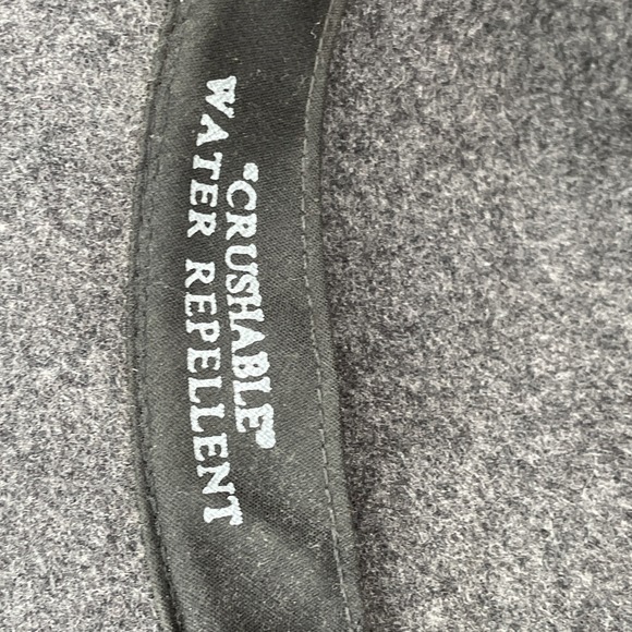 Stetson Mello Felt Crushable Water Repellent Hat 100% Wool Size XL Gray  USA - Picture 9 of 10